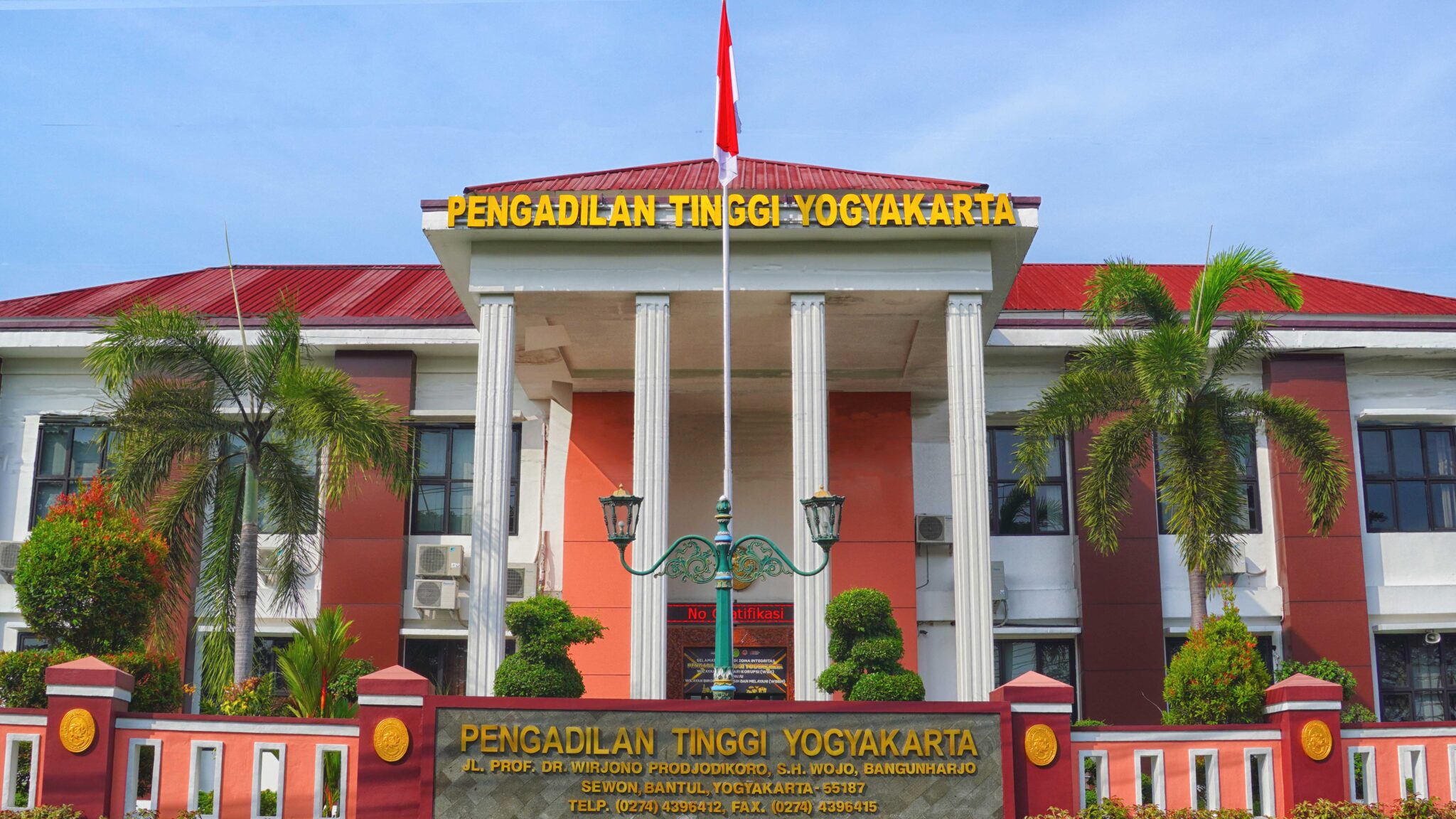 Kontak - Website Resmi Pengadilan Tinggi Yogyakarta